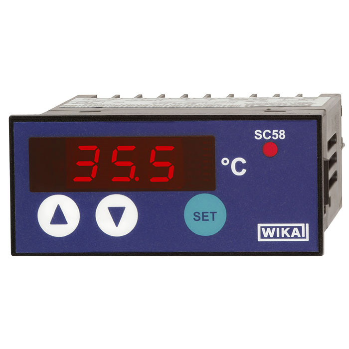 SC58 temperature controller with digital display